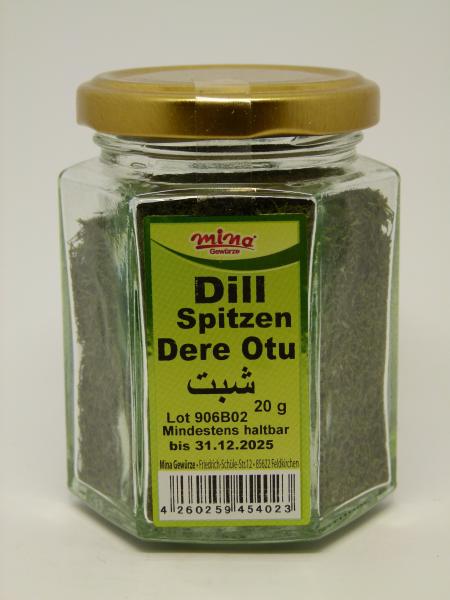 Mina Dill Spitzen, Nettogewicht 20g